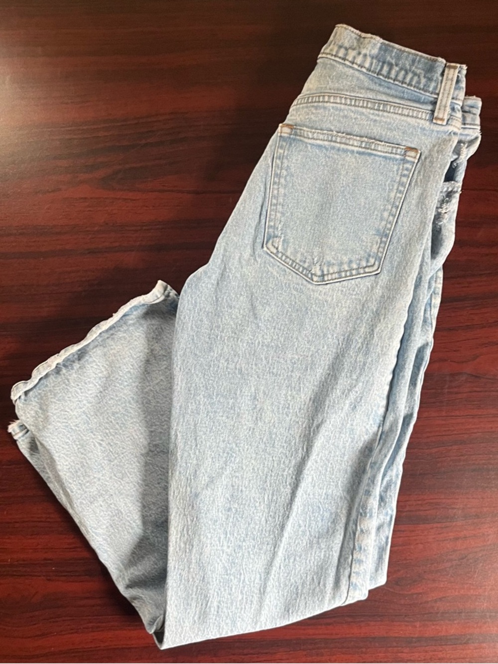 Abercrombie & Fitch Jeans Curve Love 70s Vintage Flare High Rise Size 28/6s